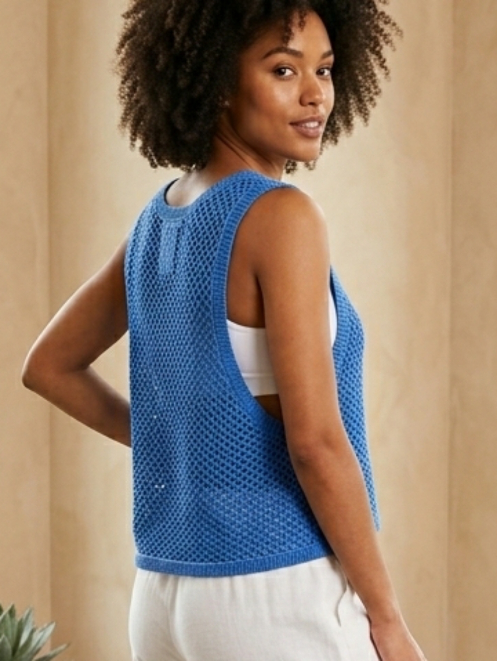 OFFLINE by Aerie Open-Knit Crochet Tank Top